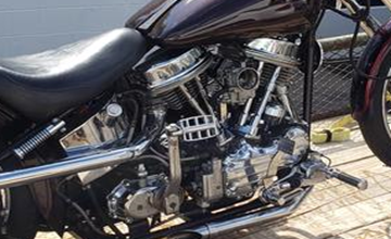 Harley-Davidson Silver Bead Blast for engines Paint Product